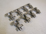 Ferrari Soft Close Compact Cabinet Hinges Lot of 8 Silver 80610MB70 -- Used