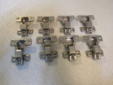 Ferrari Soft Close Compact Cabinet Hinges Lot of 8 Silver 80610MB70 -- Used