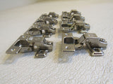 Ferrari Soft Close Compact Cabinet Hinges Lot of 8 Silver 80610MB70 -- Used