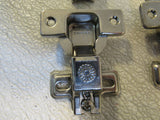 Ferrari Soft Close Compact Cabinet Hinges Lot of 8 Silver 80610MB70 -- Used
