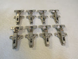 Salice Soft Close Frameless Cabinet Hinges Lot of 8 Silver SAC2RBA66 -- Used