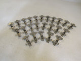 Ferrari Cabinet Hinges Lot of 24 Full Overlay 110 Silver 1566 -- Used
