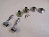Designer Lever Knob Dummy Both Sides Polished Chrome 224-011923 -- Used
