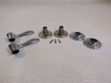 Designer Lever Knob Dummy Both Sides Polished Chrome 224-011923 -- Used