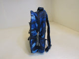 Pottery Barn Kids JAKE Backpack Blue Blue Camo Design 12T-78801 -- Used