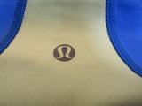 Lululemon Leggings Leggings Black/Blue/Lime Size 6 Female Adult Size 6 Solid -- Used