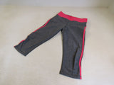 Lululemon Leggings Leggings Gray/Coral/Black Size 6 Female Adult Size 6 Solid -- Used