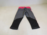 Lululemon Leggings Leggings Gray/Coral/Black Size 6 Female Adult Size 6 Solid -- Used