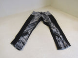 Lululemon Athletic Leggings Black/White Size 6 Female Adult Size 6 Geometric -- Used