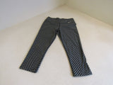 Nike Athletic Leggings Black/Gray Size S Female Adult Size S Geometric -- Used