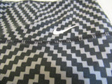 Nike Athletic Leggings Black/Gray Size S Female Adult Size S Geometric -- Used