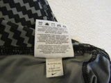 Nike Athletic Leggings Black/Gray Size S Female Adult Size S Geometric -- Used