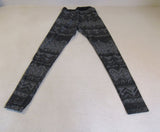 Nike Athletic Leggings Black/Gray/White Size S Female Adult Size S Not Specified -- Used