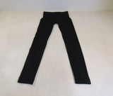 French Laundry Athletic Leggings Black Female Adult Size S/M Solid -- Used