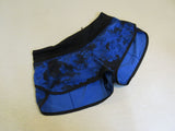Lululemon Low Rise Lined Short Shorts Blue/Black Female Adult Size 6 -- Used