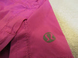 Lululemon Athletic Shorts Hot Pink Female Adult Size 8 Solid -- Used