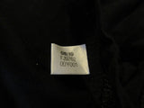 Reebok Athletic Tops Black with Gold Writing Female Adult Size S Solid -- Used