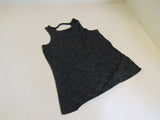 Victoria Secret Athletic Tops Dark Gray Open Back Female Adult Size S Solid -- Used
