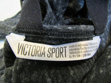 Victoria Secret Athletic Tops Dark Gray Open Back Female Adult Size S Solid -- Used