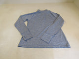ideology Quarter Zip Top Jacket Pullover Slate Blue Female Adult Size M -- Used