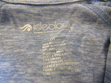 ideology Quarter Zip Top Jacket Pullover Slate Blue Female Adult Size M -- Used
