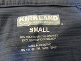 Kirkland Quarter Zip Top Jacket Pullover Dark Gray Female Adult Size S Solid -- Used
