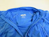 Kirkland Quarter Zip Top Jacket Pullover Turquoise Female Adult Size S Solid -- Used