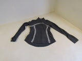 Lululemon Full Zip Sweatshirt Dark Gray Female Adult Size 8 -- Used