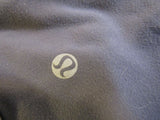 Lululemon Full Zip Sweatshirt Dark Gray Female Adult Size 8 -- Used