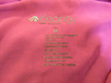 ideology Quarter Zip Top Jacket Pullover Female Adult Size M Pinks Floral -- Used