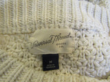 Universal Thread Sweater Cream Female Adult Size M Solid -- Used