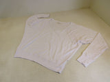 We The Free Oversized Lightweight Sweater White Female Adult Size S Solid -- Used
