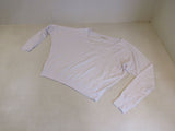 We The Free Oversized Lightweight Sweater White Female Adult Size S Solid -- Used