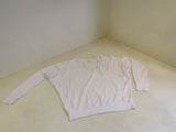 We The Free Oversized Lightweight Sweater White Female Adult Size S Solid -- Used