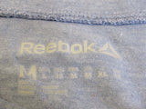 Reebok Shirt Slate Blue Female Adult Size M Solid -- Used