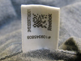 Reebok T Shirt Gray/Blue/Yellow CrossFit Female Adult Size M Solid -- Used