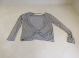 Femme Royale Barbella Shirt Gray Female Adult Size M Solid -- Used