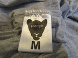 Femme Royale Barbella Shirt Gray Female Adult Size M Solid -- Used