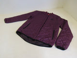 Nike Snap Up Jacket Wine/Plum Quilted Female Adult Size M Solid -- Used