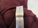 Michael Kors Dress Maroon Zip Up Female Adult Size S Solid -- Used