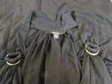 Guess Romper Jumpsuit Black Front Pockets Lined Bottom Female Adult Size M Solid -- Used