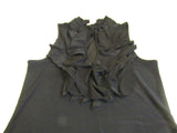 Halo Dress Ruffle Front Female Adult Size M Blacks Solid -- Used