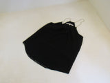 Rachel Roy Sleeveless Casual Blouse Black Size S Female Adult -- Used