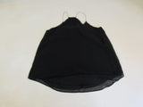 Rachel Roy Sleeveless Casual Blouse Black Size S Female Adult -- Used