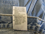 Carhartt Dungaree Fit Jean Painter Pants Blue Male Adult Size 38 x 34 -- Used