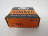 Timken Tapered Roller Bearing Single Cone L44642 -- New
