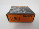 Timken Tapered Roller Bearing L44643 -- New