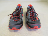 Saucony Gray/Neon Orange 4-mm Off Set Pwr Trac Bottom Female Adult Size 9 -- Used