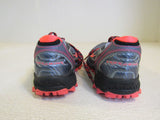 Saucony Gray/Neon Orange 4-mm Off Set Pwr Trac Bottom Female Adult Size 9 -- Used