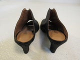 J Renee Franca Open Toe Booties Sandal Black Female Adult Size 8-1/2 Solid -- Used